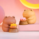 A Little Sweetness for You Candle Holder Set featuring bear design and honey jar scented candles