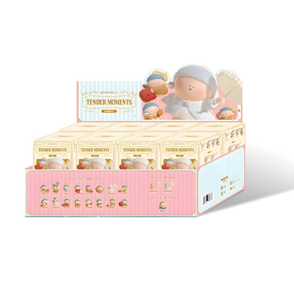 BigGallery Tender Moments blind box full set display with multiple boxes collectible art toys packaging