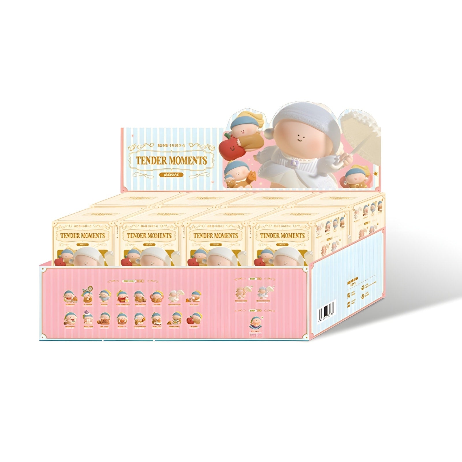 BigGallery Tender Moments blind box full set display with multiple boxes collectible art toys packaging