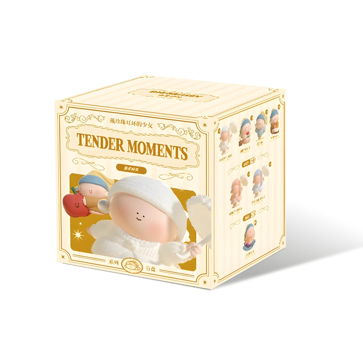 BigGallery Tender Moments blind box packaging pearl girl collectible art toy box design