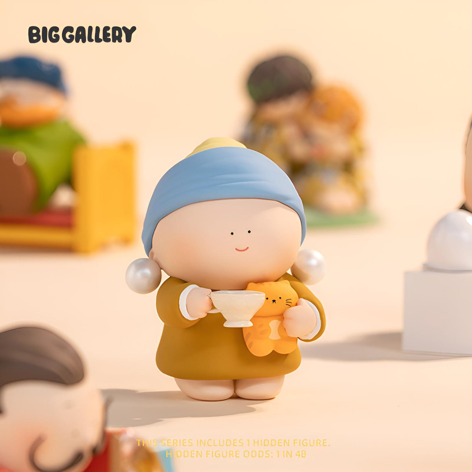 Girl with a Pearl Earring inspired collectible figure – The Great Artist Series blind box | BigGallery