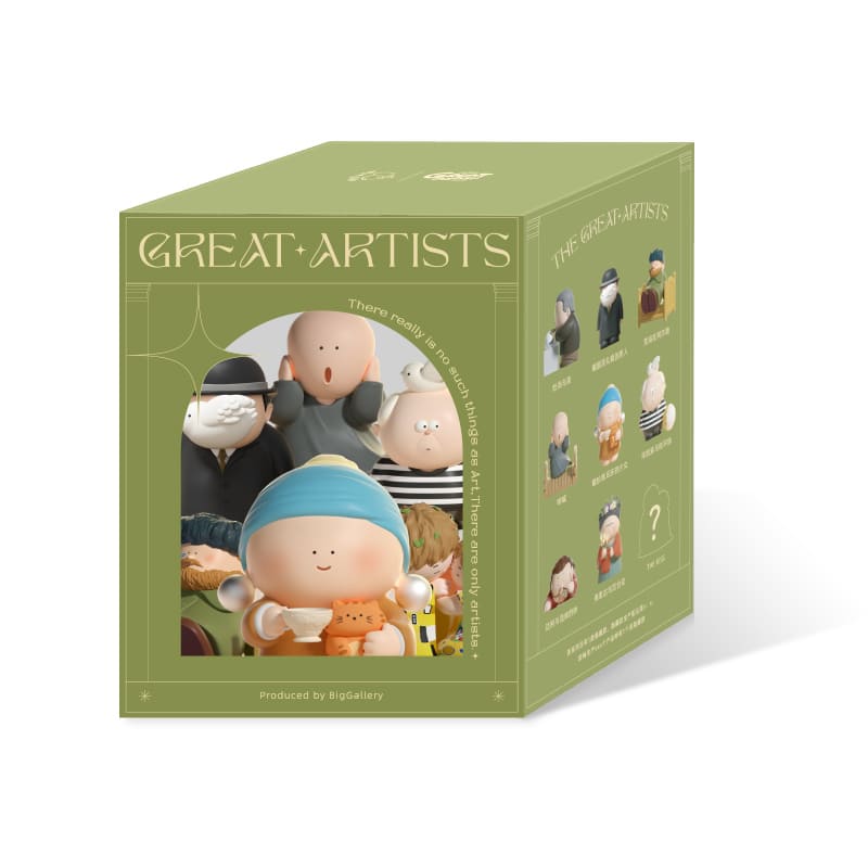 BigGallery Great Artists blind box packaging box collectible figure series