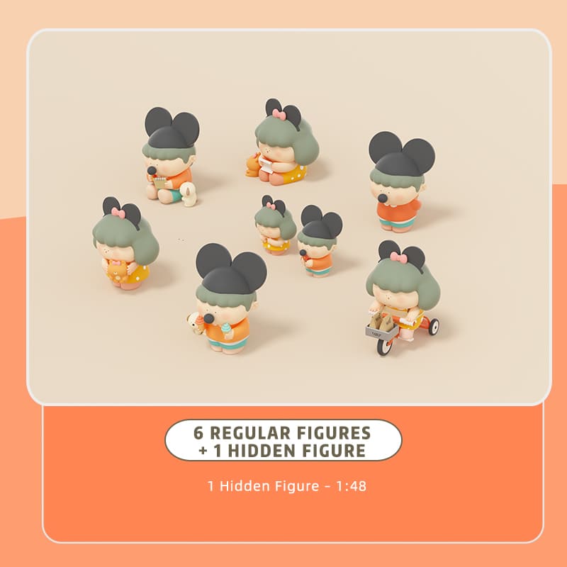 Biggallery Someone Loves You Series blind box figures collection with 6 regular and 1 hidden figure