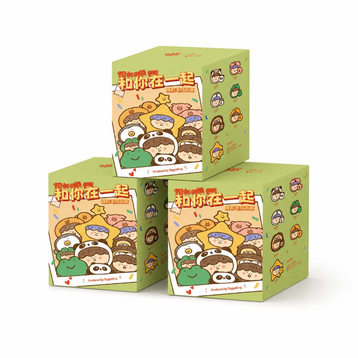 To Be With You plush Blind Box – 3 Boxes Packaging Box | BigGallery