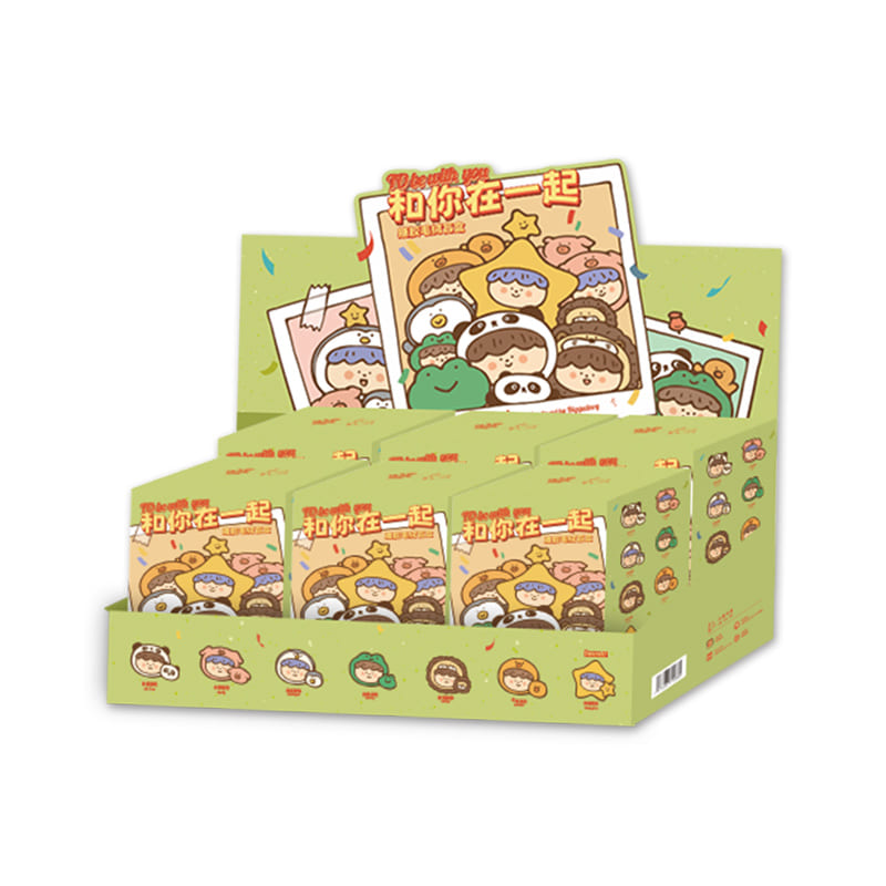 To Be With You plush blind box whole box display set collectible soft toys