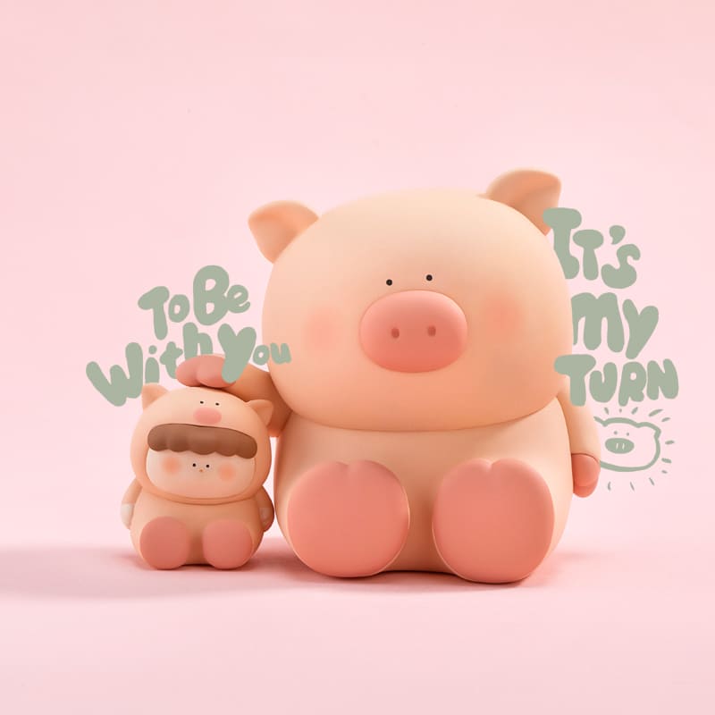 Pig figure To Be With You Season 2 blind box cute animal collectible toy