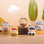 Curious Baby Series Blind Box cute animal figure set with penguin, duck, cat, bear and seal inspired designs