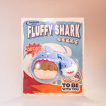 Fluffy Shark Plush Charm in BigGallery retail packaging