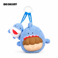 Fluffy Shark Plush Charm by BigGallery