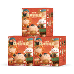 GODS OF WEALTH Series Blind Box packaging by BigGallery featuring collectible fortune-themed designer toy characters
