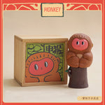 Lunar Zodiac Monkey figure by BigGallery with matching display box, playful collectible zodiac animal figure