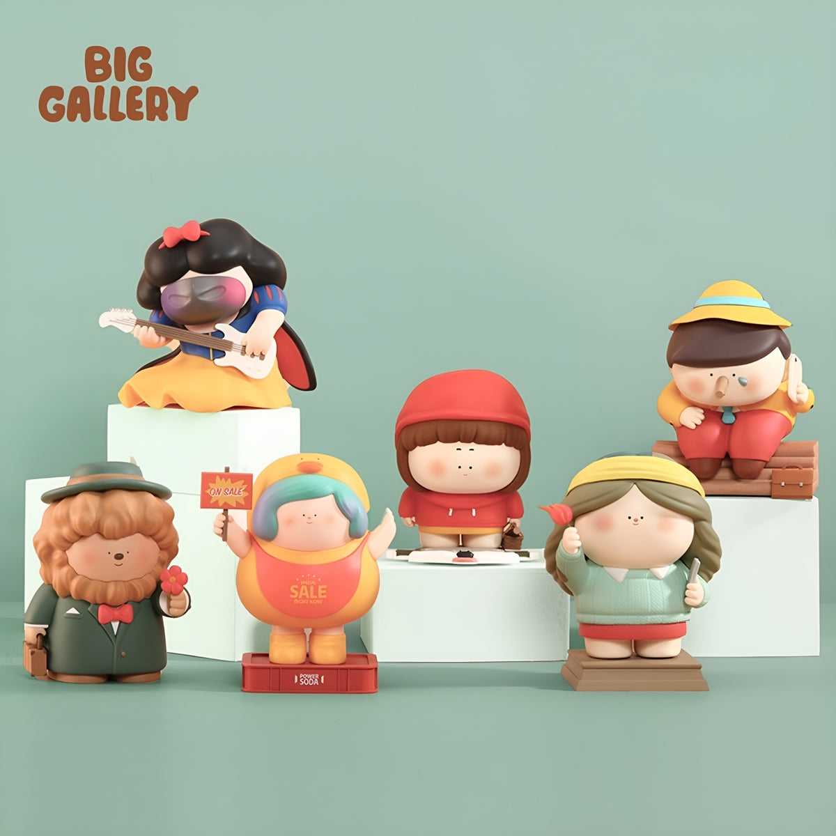 Metropolis Fairy Tales blind box figures character set including Snow White, Little Red Riding Hood and more