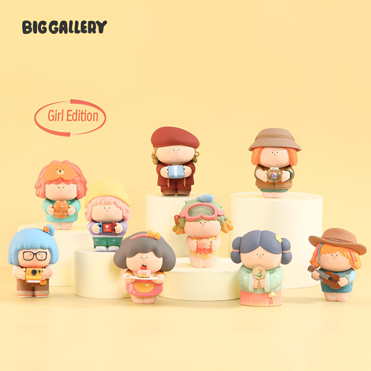 My Favorite Gift for You Girl Edition Blind Box by BigGallery featuring cute collectible figures from the gift series