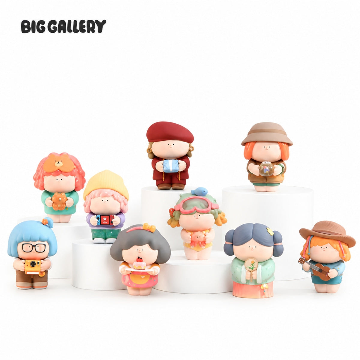 My Favorite Gift for You Girl Edition Blind Box by BigGallery featuring collectible figures on white background