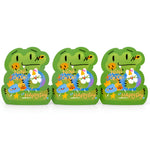 NINIGOGO Happy Day 3-pack blind box packaging featuring collectible toy designs.
