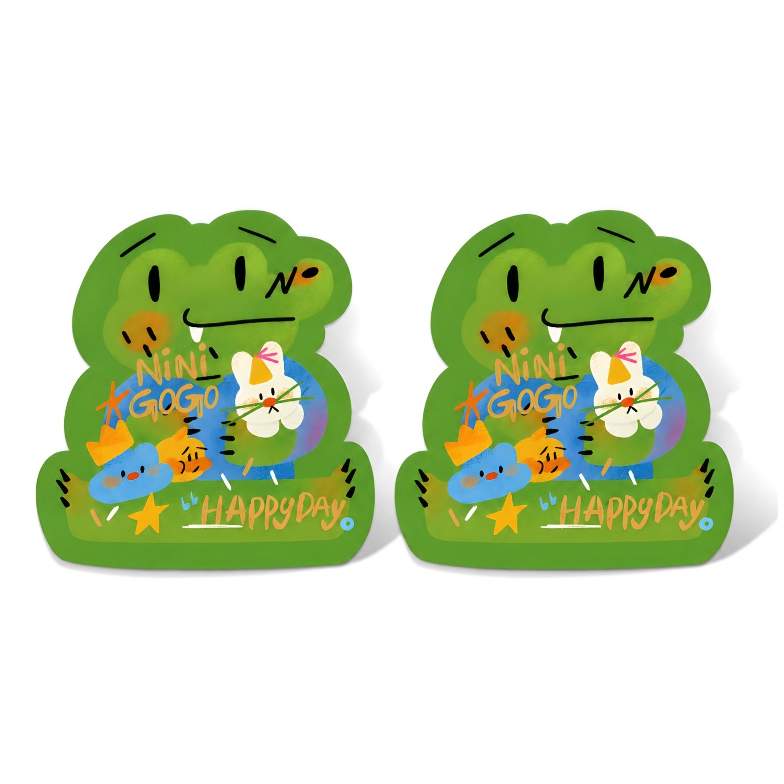 NiniGogo Happy Day Series Blind Box set of 2 packages on a white background