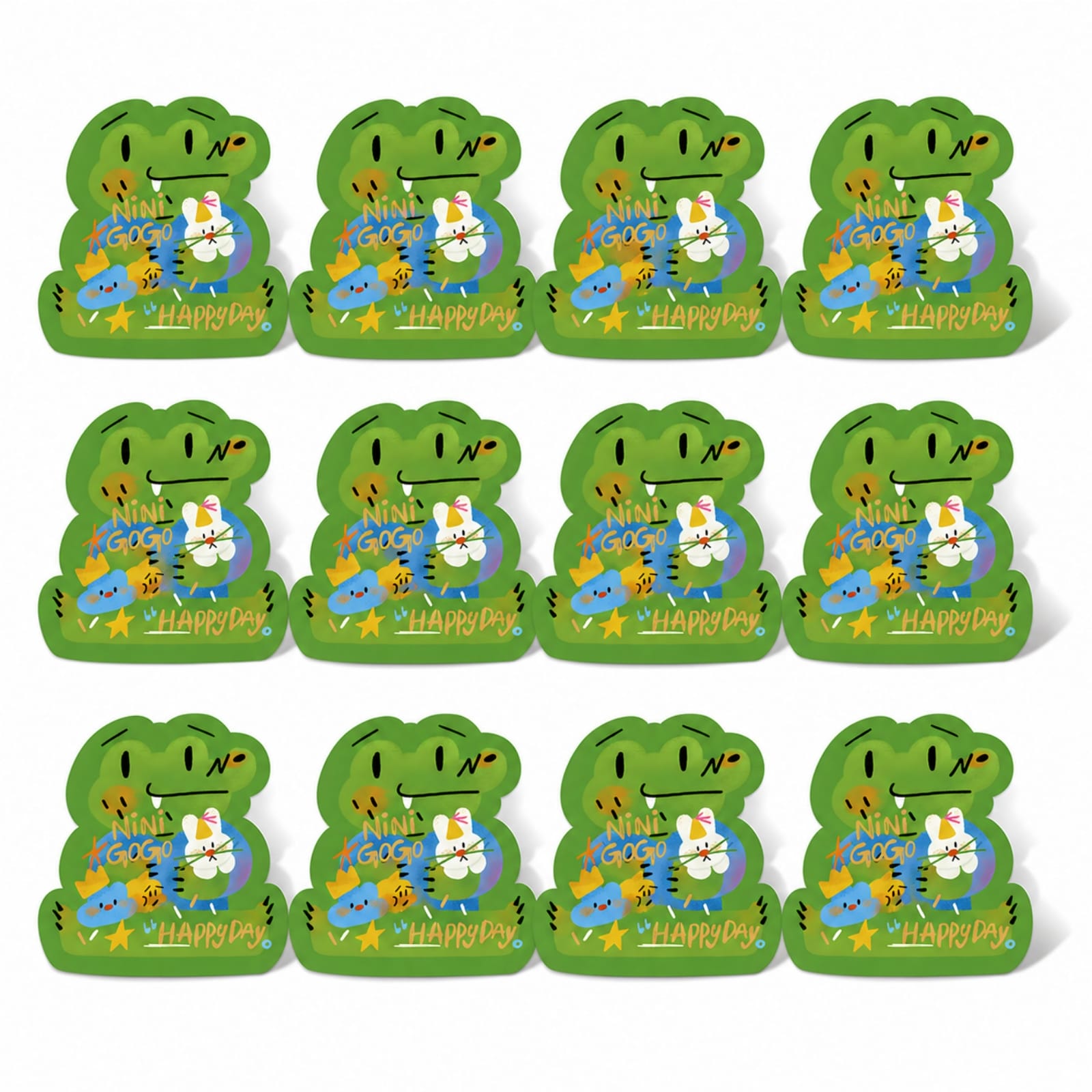 NINIGOGO Happy Day Series Blind Box set of 12 bags packaging for collectible toy box set purchase | BigGallery