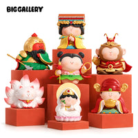 Our Guardian Gods blind box figures full set by BigGallery featuring collectible characters with white background display