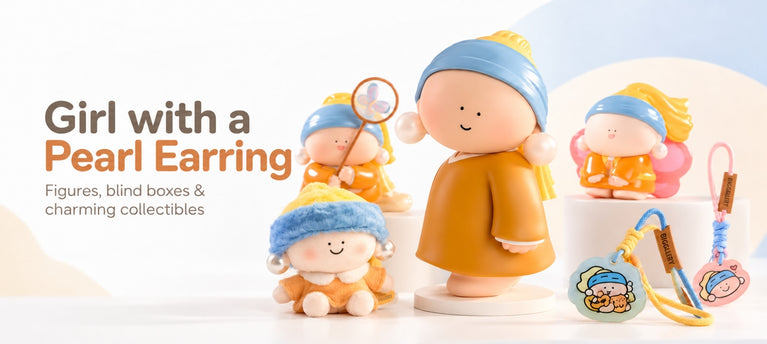 Girl with a Pearl Earring collectible figures, blind boxes and phone straps - BigGallery