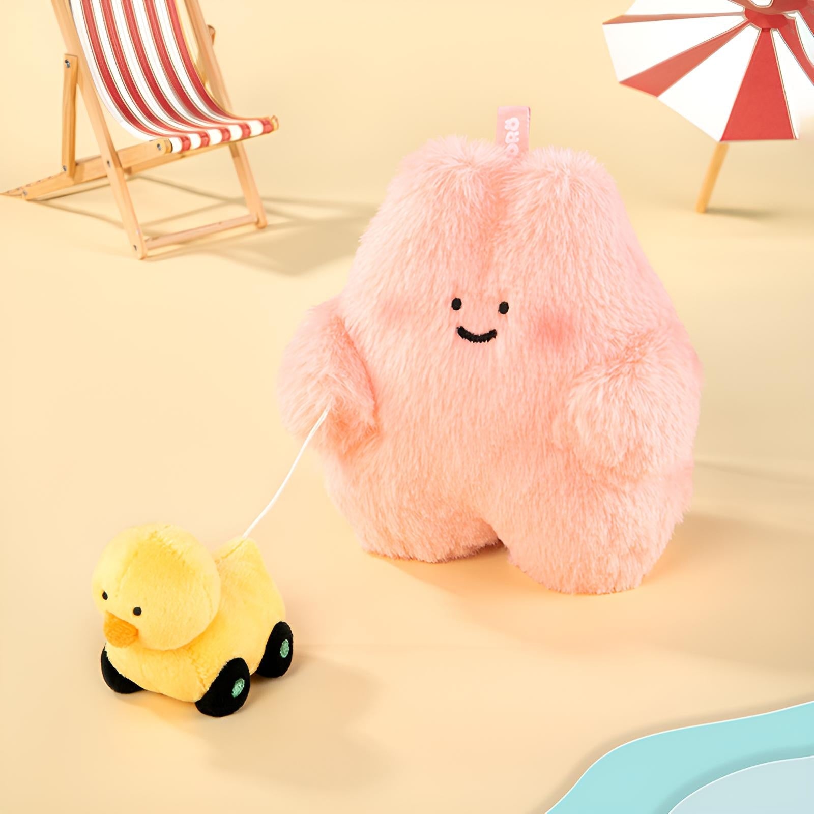 Summer Evening Walk Roro plush figure with extendable duck accessory from Roro’s Summer Plans Series Blind Box
