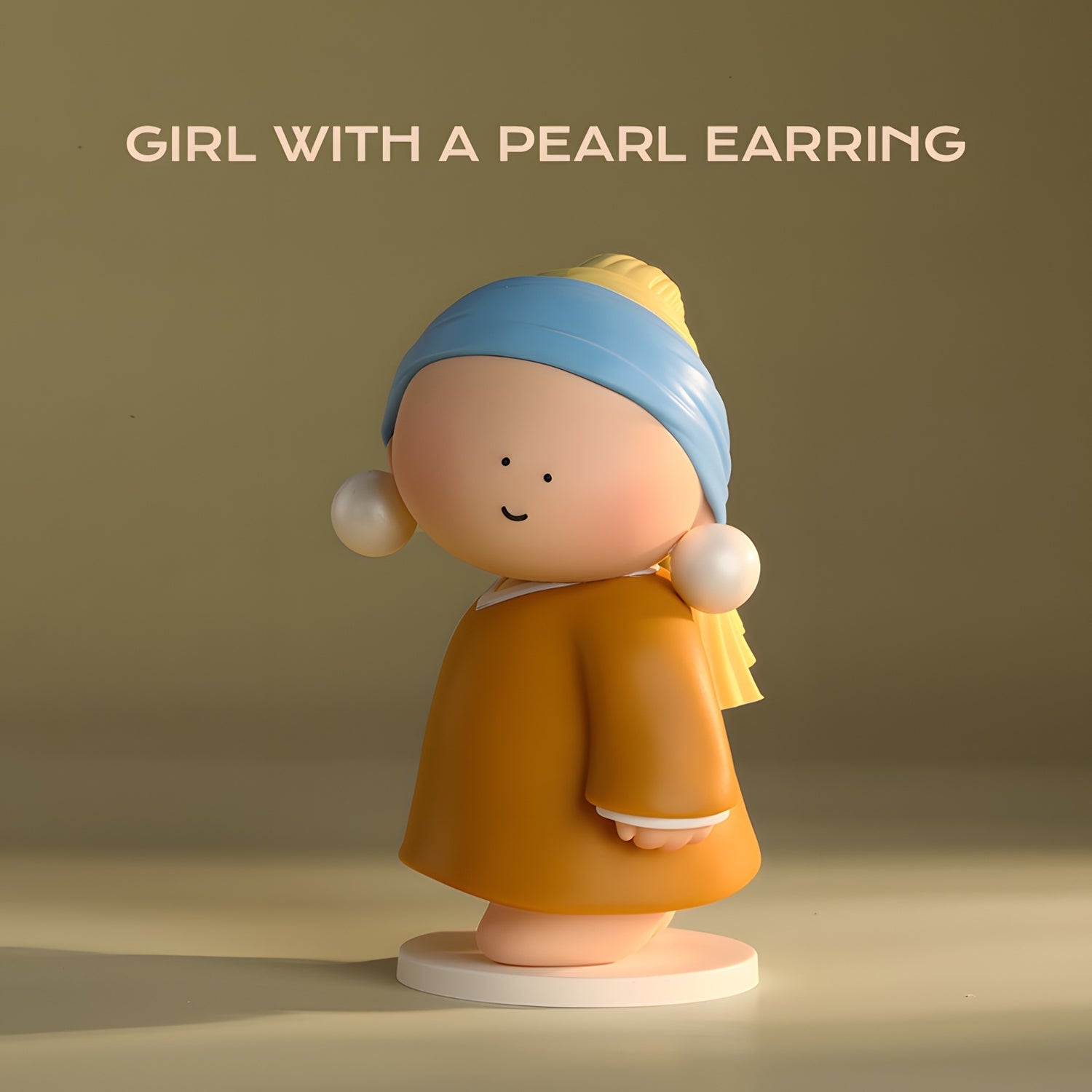 Girl with a Pearl Earring collectible art figure from The Great Artist Figures series Season 1 by BigGallery