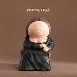 Mona Lisa collectible art figure inspired by iconic masterpiece from The Great Artist Figures series Season 1 by BigGallery