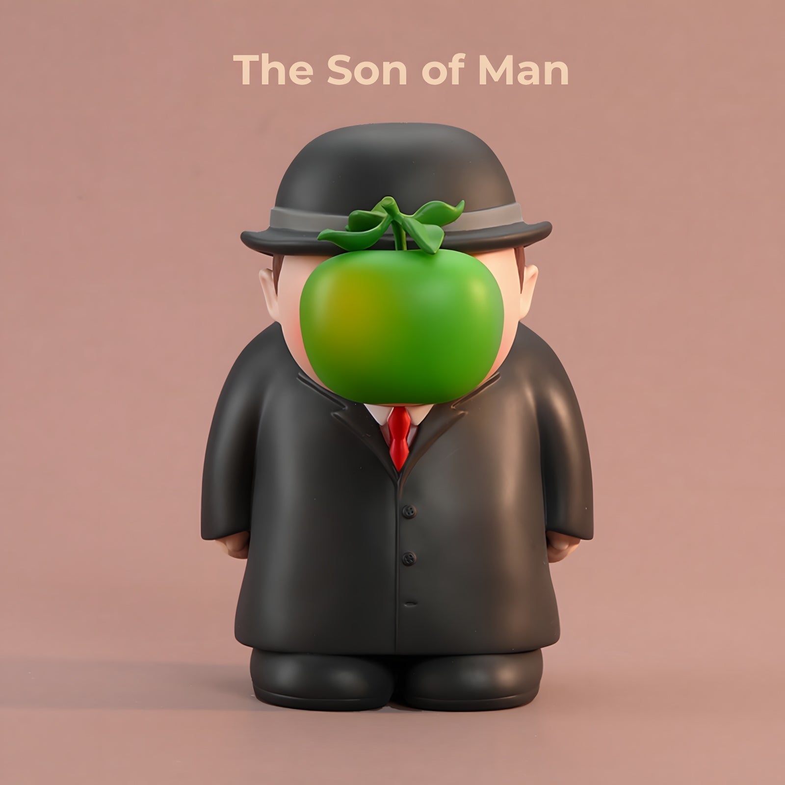 The Son of Man collectible art figure inspired by surrealist artwork from The Great Artist Figures series Season 1 by BigGallery