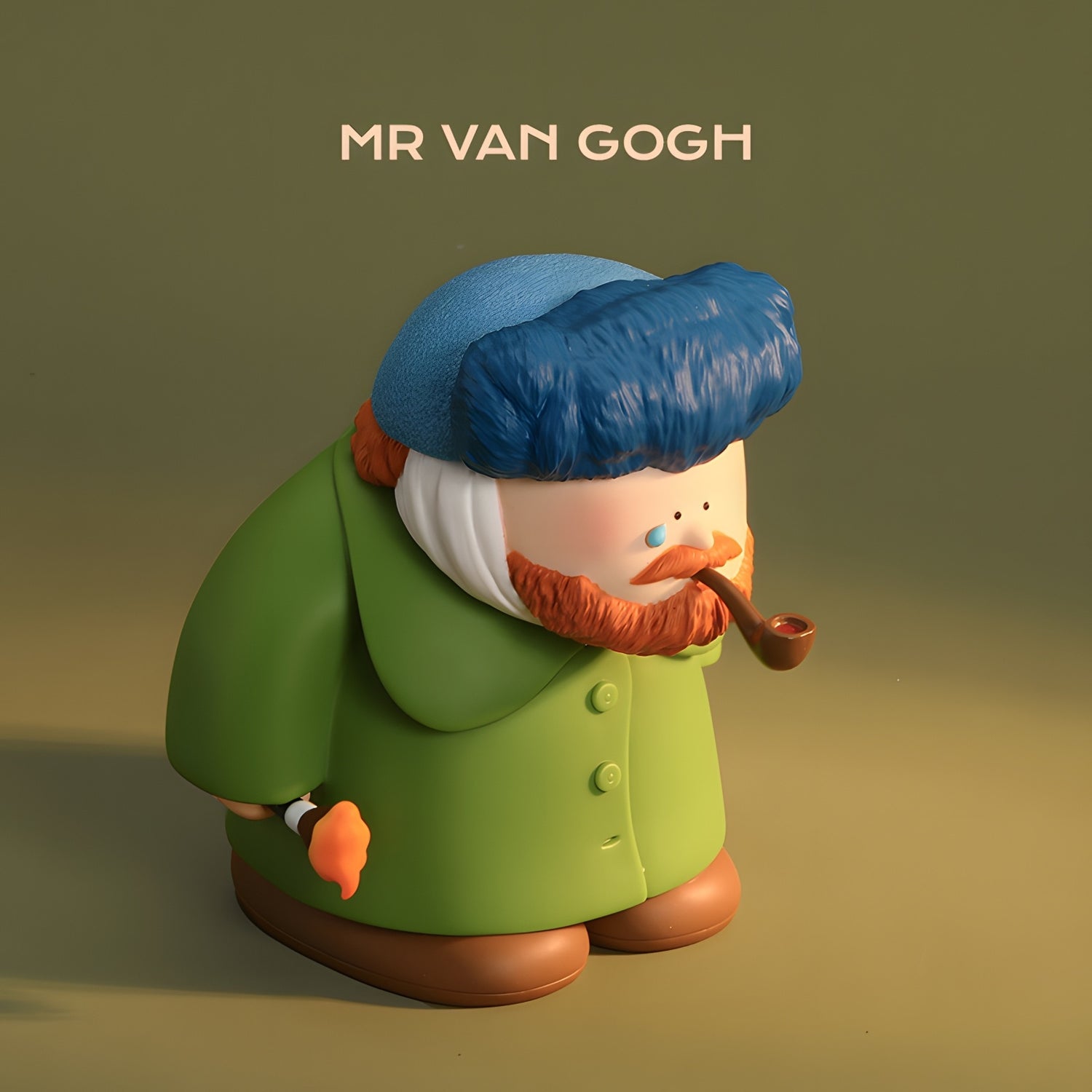 Van Gogh collectible art figure inspired by classic painting from The Great Artist Figures series Season 1 by BigGallery