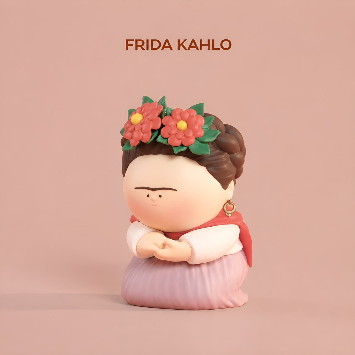 Frida Kahlo collectible figure from The Great Artist Figures Season 2, expressive and artistic designer figurine