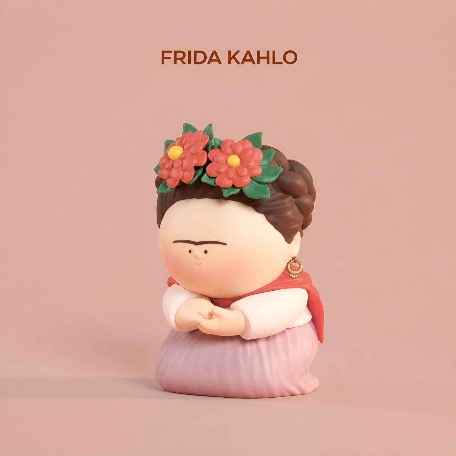 Frida Kahlo collectible figure from The Great Artist Figures Season 2, expressive and artistic designer figurine