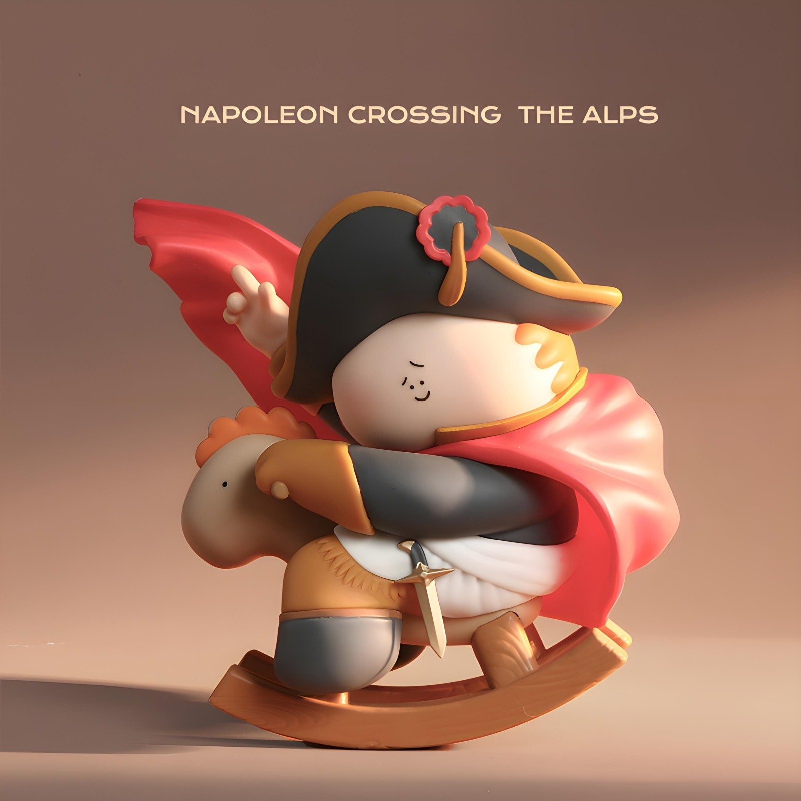 Napoleon collectible figure from The Great Artist Figures Season 2, inspired by classical historical art