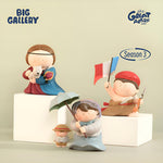 The Great Artist Figures Season 3 collectible art figures set including Woman with a Parasol, Lady with an Ermine and Liberty Leading the People