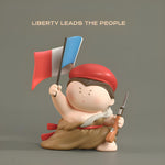Liberty Leading the People figure from The Great Artist Figures Season 3, artistic collectible figure inspired by Delacroix painting