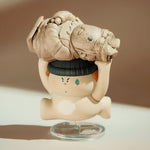 Terracotta Warrior inspired collectible figure from The Museum Bandits Series Blind Box