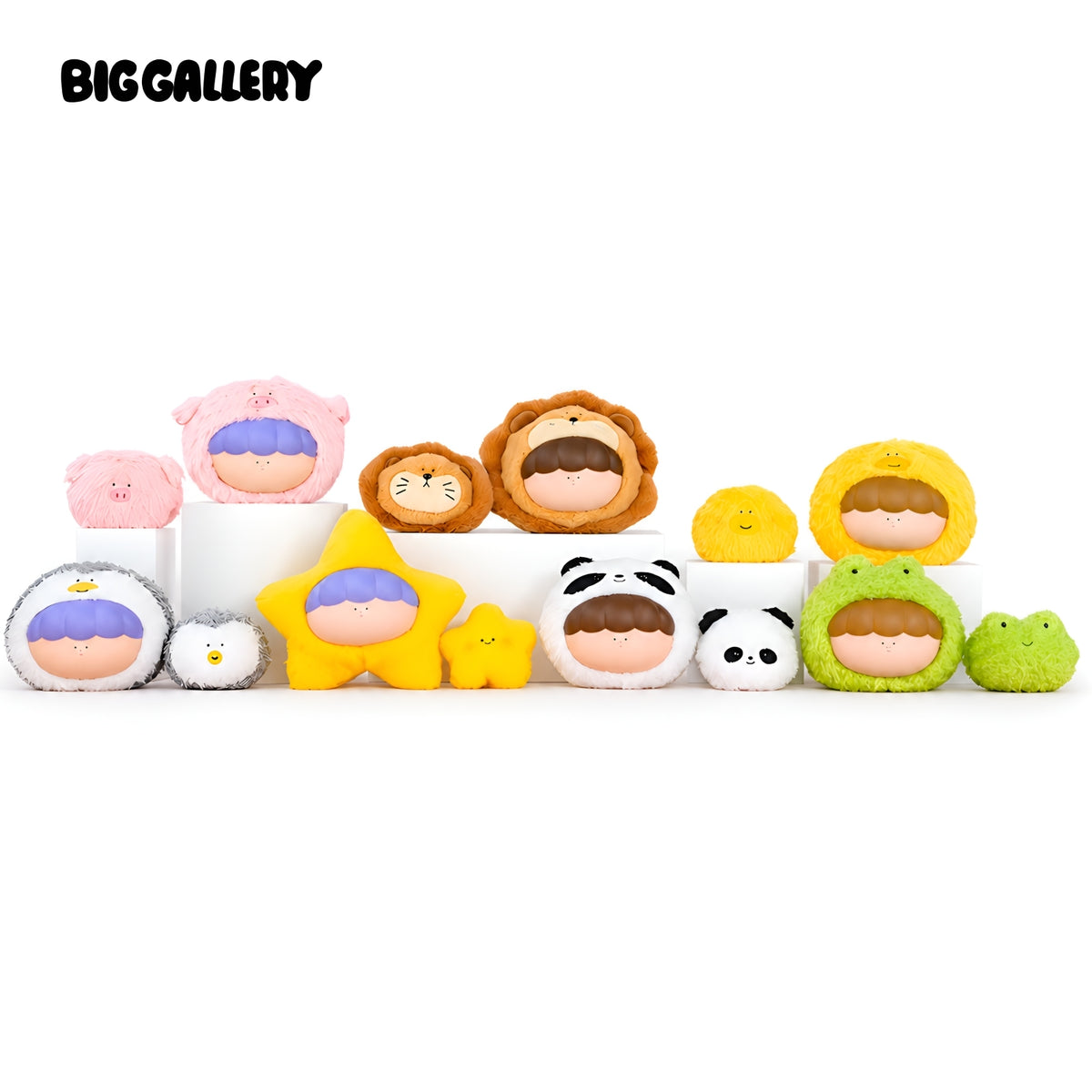 To Be With You plush blind box season 1 collectible figures set by BigGallery featuring cute plush character toys