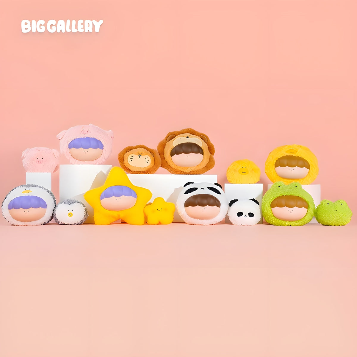 To Be With You plush blind box season 1 full collection by BigGallery featuring cute collectible character figures display
