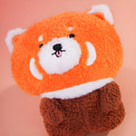 Red Panda plush figure from Treasure Animals Series Blind Box by BigGallery, soft collectible animal figure