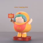 Ugly Duckling figure with sale sign from Metropolis Fairy Tales blind box series