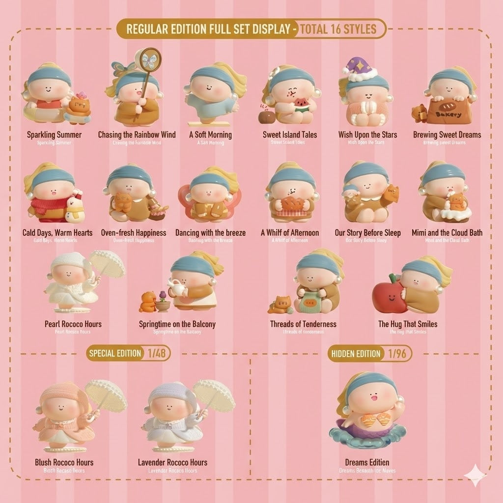 Gentle Moments Series – Pearl Girl Blind Box