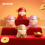 Wealth & Blessings Together Series Blind Bag featuring colorful Lucky Mini Beans collectible figures with fortune-inspired designs