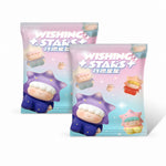 Two blind bag packages for Wishing Stars Series Blind Bag with 5 random Mini Beans inside each bag